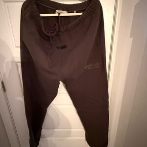 Essentials Dark Brown Sweatpants